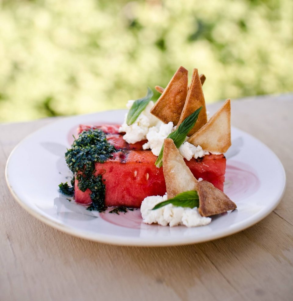 WATERMELON AND FETA SALAD