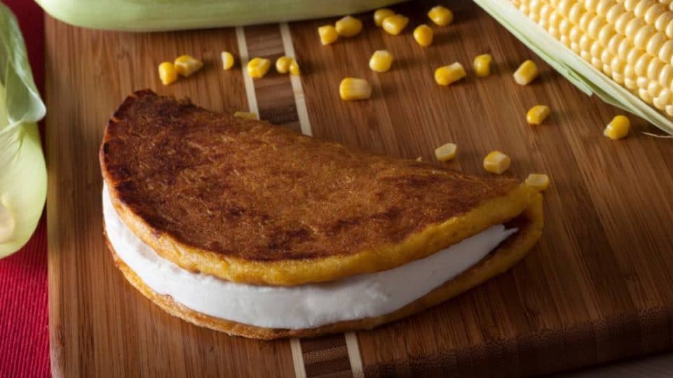 Arepa de Chocolo (Sweet Corn Arepa)