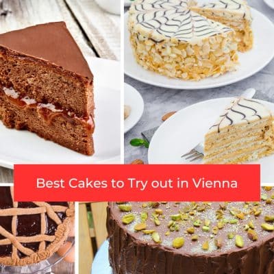 Austrian Cakes in Vienna