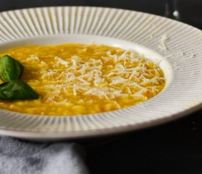 Baked Pumpkin Risotto