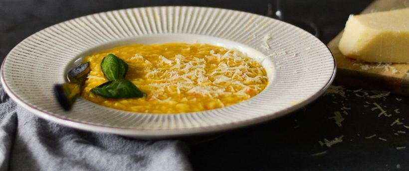 Baked Pumpkin Risotto