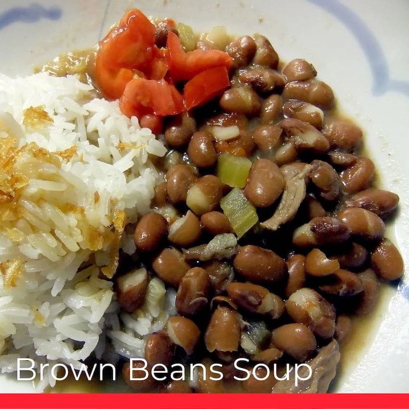 Brown Beans Soup