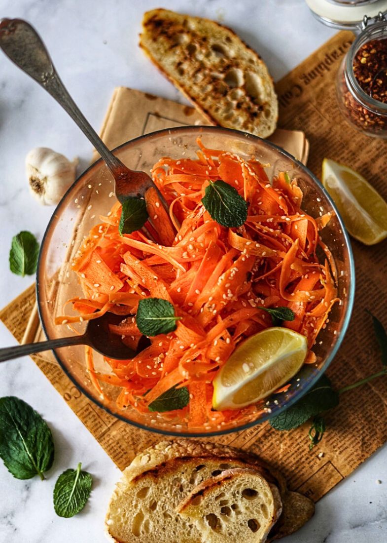 5-Minute Sesame Carrot Salad