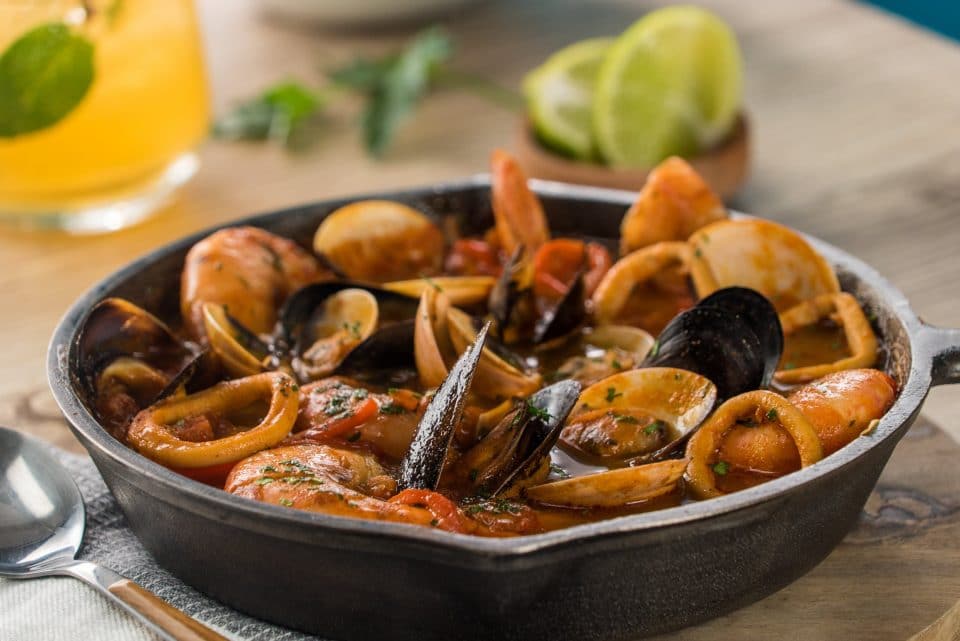 Cazuela de Mariscos