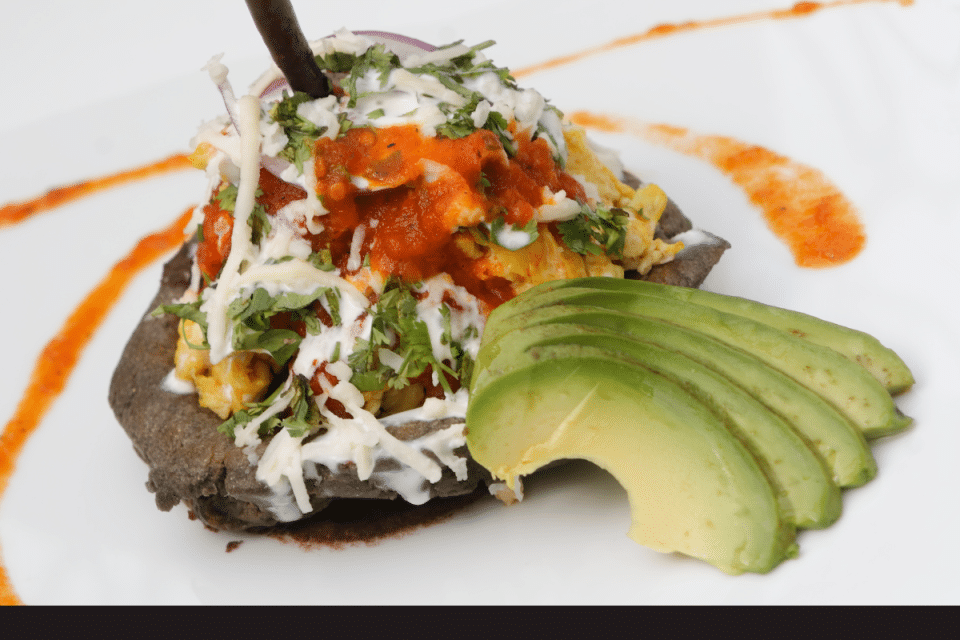 Chilaquiles mole sauce