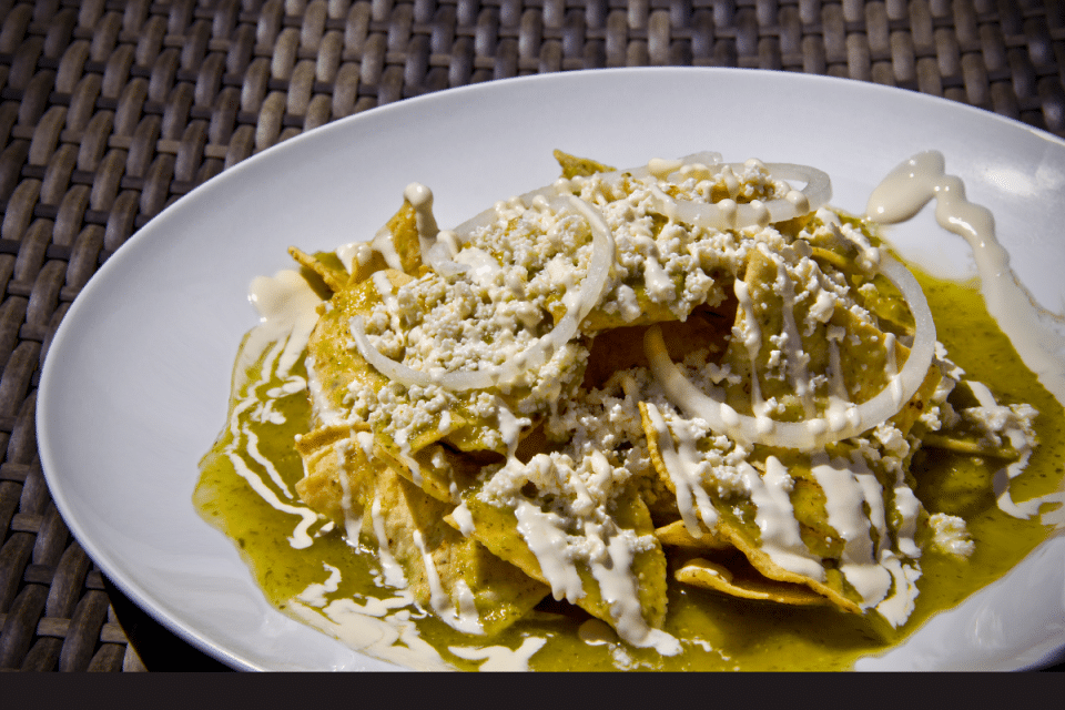 Chilaquiles salsa verde