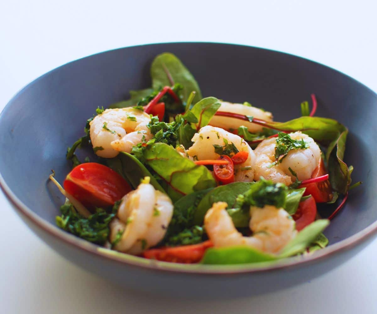 Chimichurri Shrimp Salad