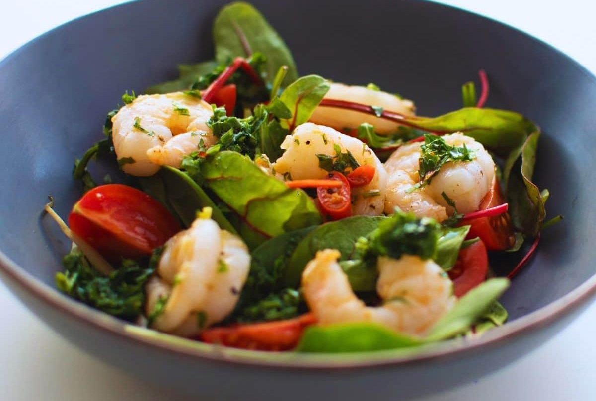 Chimichurri Shrimp Salad