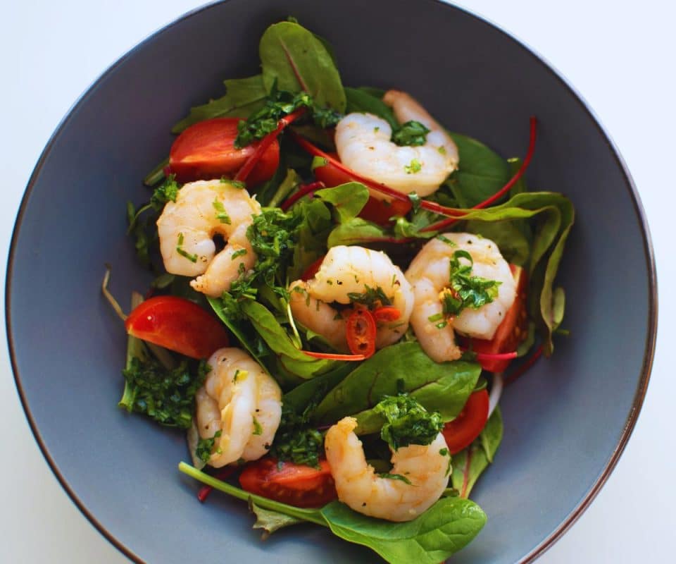 Chimichurri Shrimp Salad