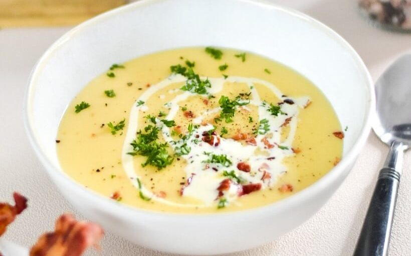 Cauliflower cream soup