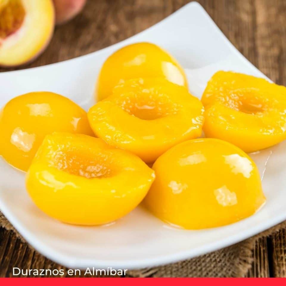 Peaches Preserved in Syrup (Duraznos en Almíbar)