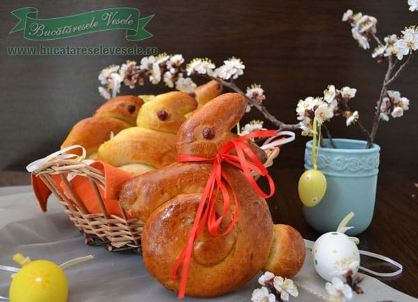 Easter bunny bread