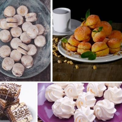 Favorite Serbian Christmas Cookies or Small Cakes