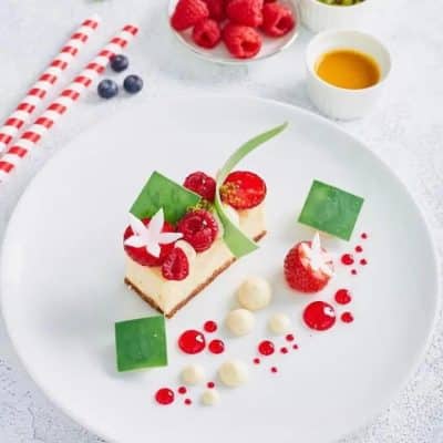 Fresh Berry New York Cheese Cake