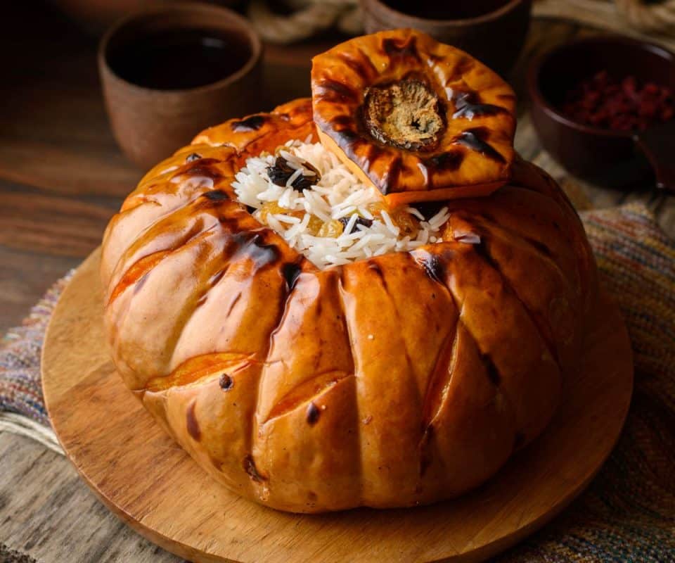 Ghapama (Armenian Stuffed Pumpkin)