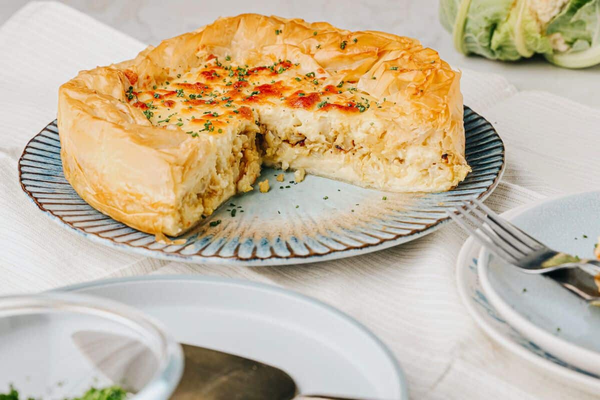 Greek Cauliflower Pie