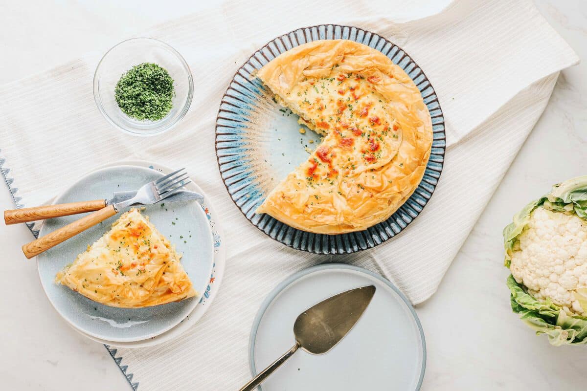 Greek Cauliflower Pie