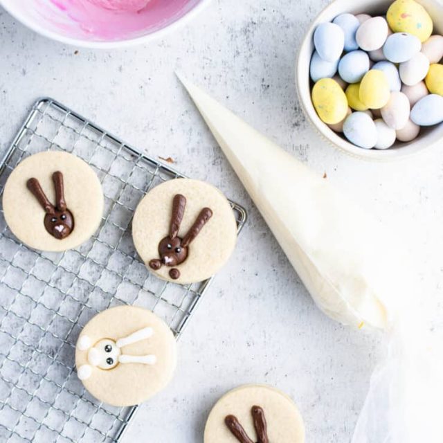 Easter Sugar Cookie Sandwiches