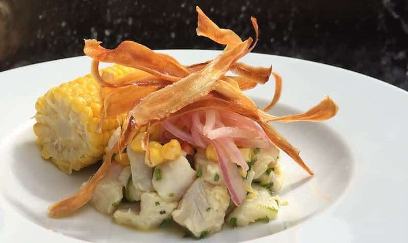 Peruvian ceviche