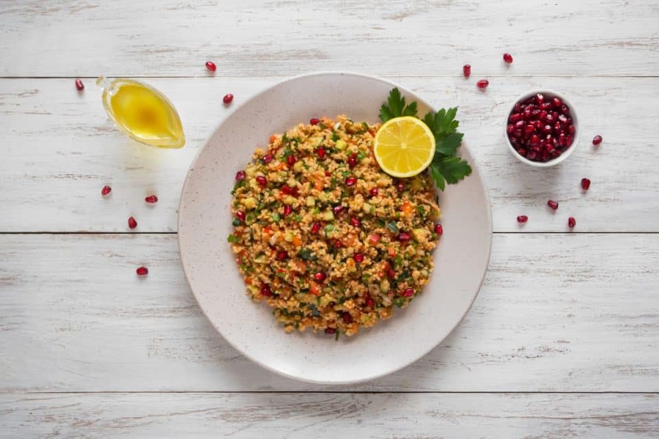 Kisir Turkish Bulgur Salad