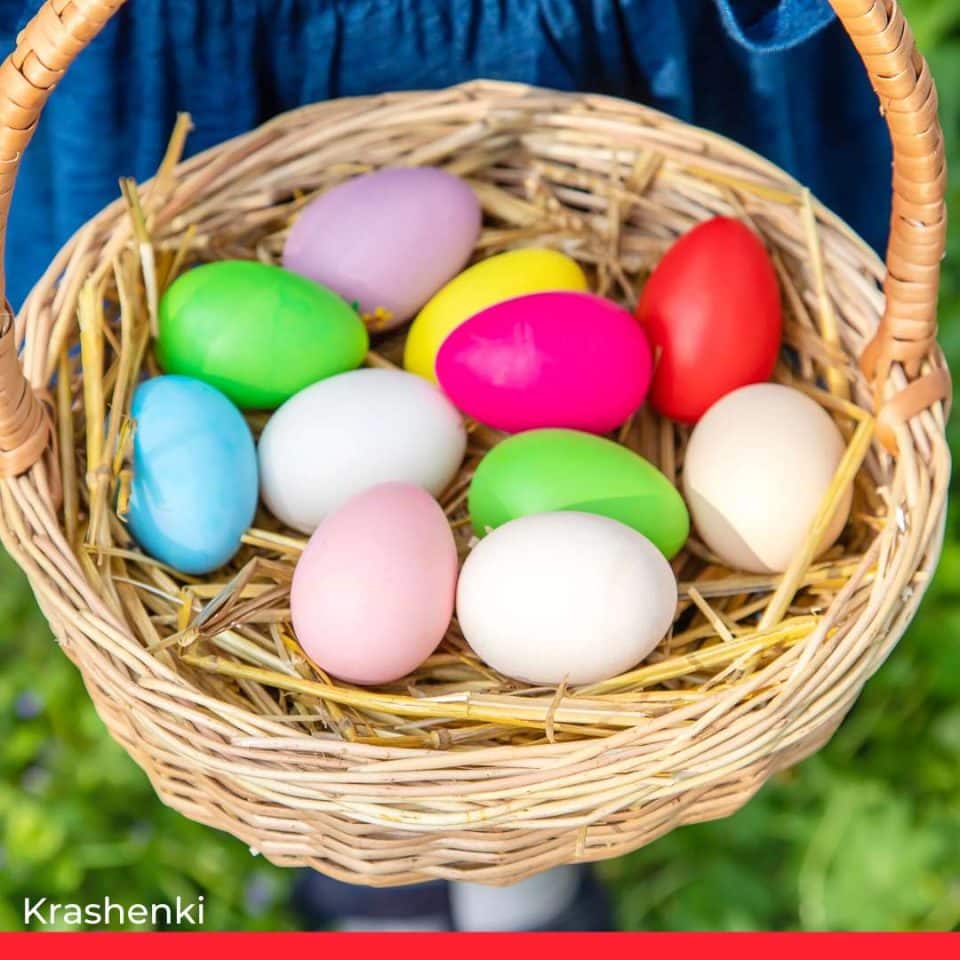 Krashenki (Easter dyed eggs)