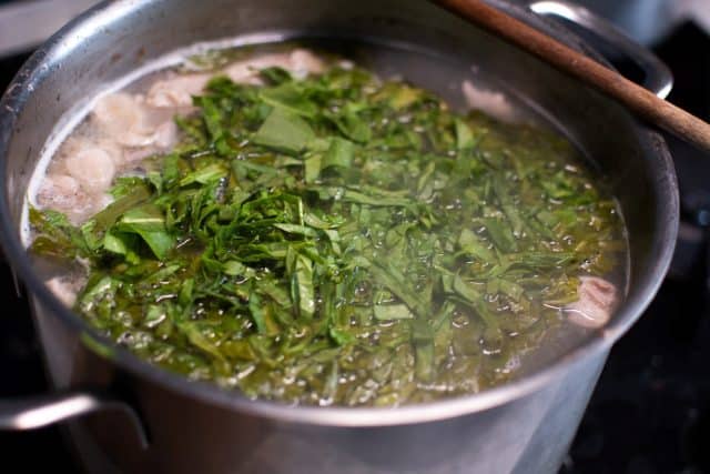 Lamb Soup with Sorrel