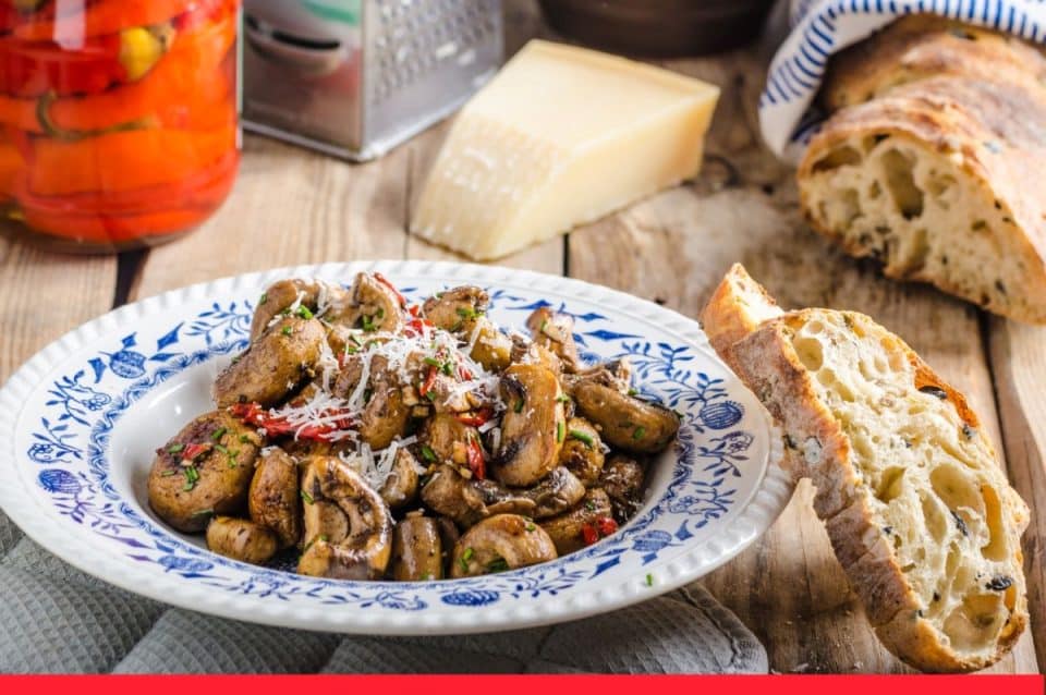 Mushroom Salad (Salată de ciuperci)