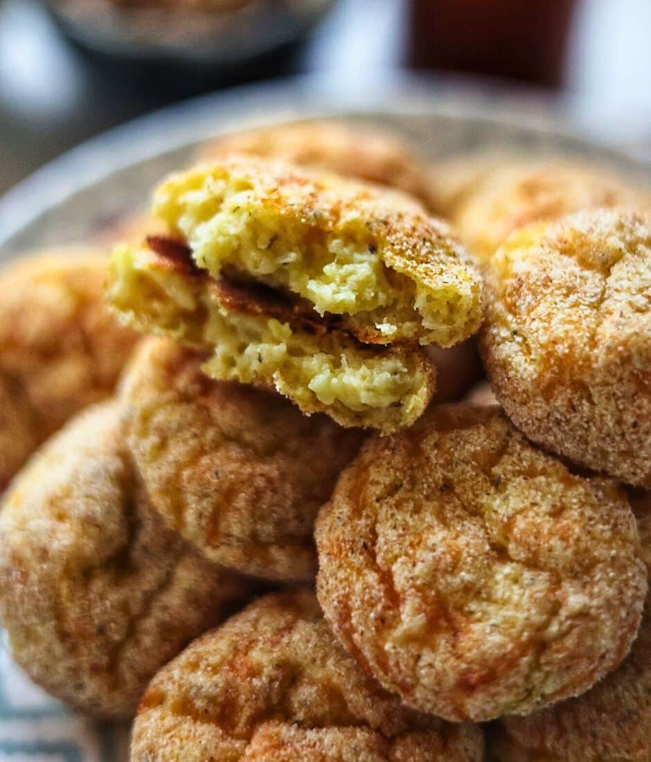 Oven-baked Potato Cheese Balls