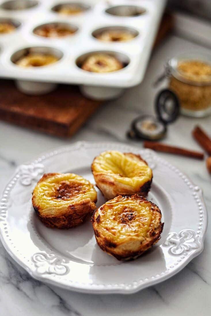 Pasteis de Nata - Portuguese Custard Tarts