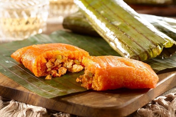 Pasteles en Hojas (Plantain and Beef Pockets)