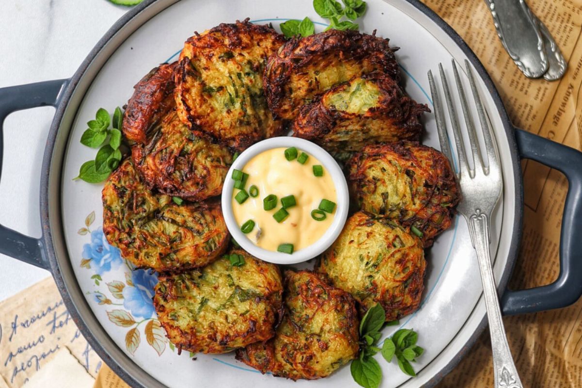 Potato and Parmesan Fritters - Tocinei