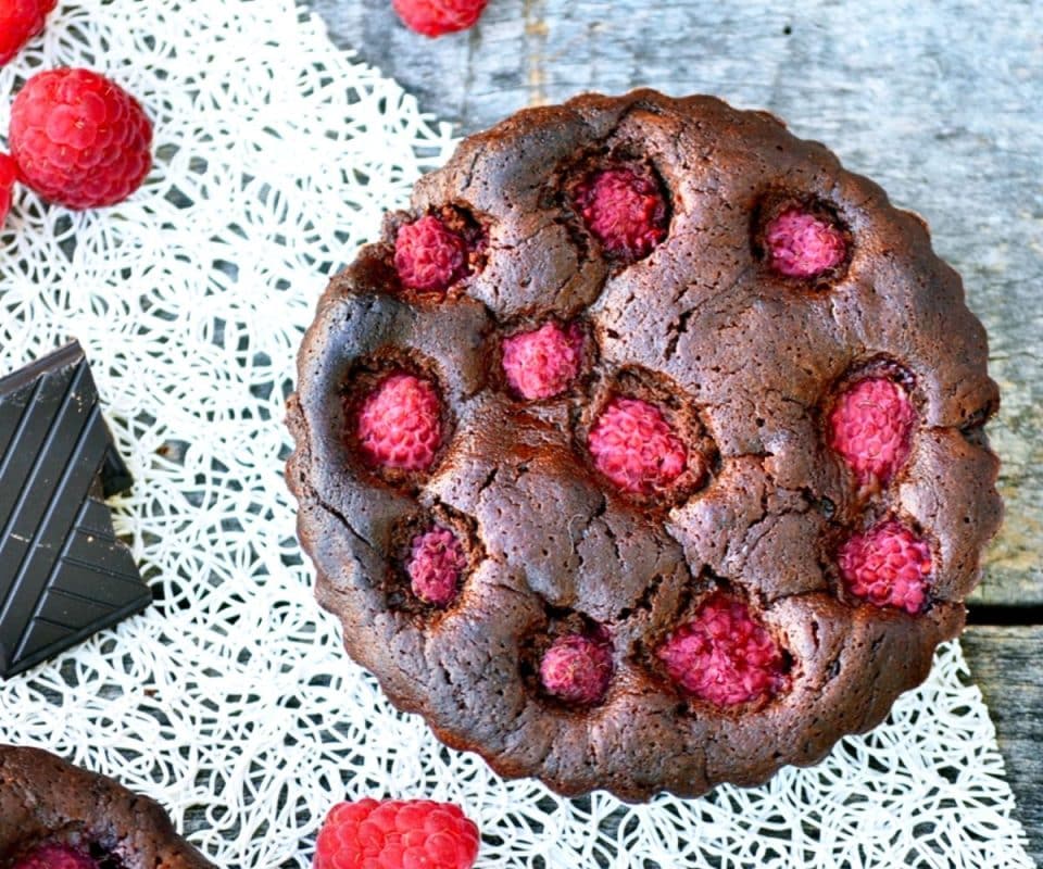 Raspberry Brownies