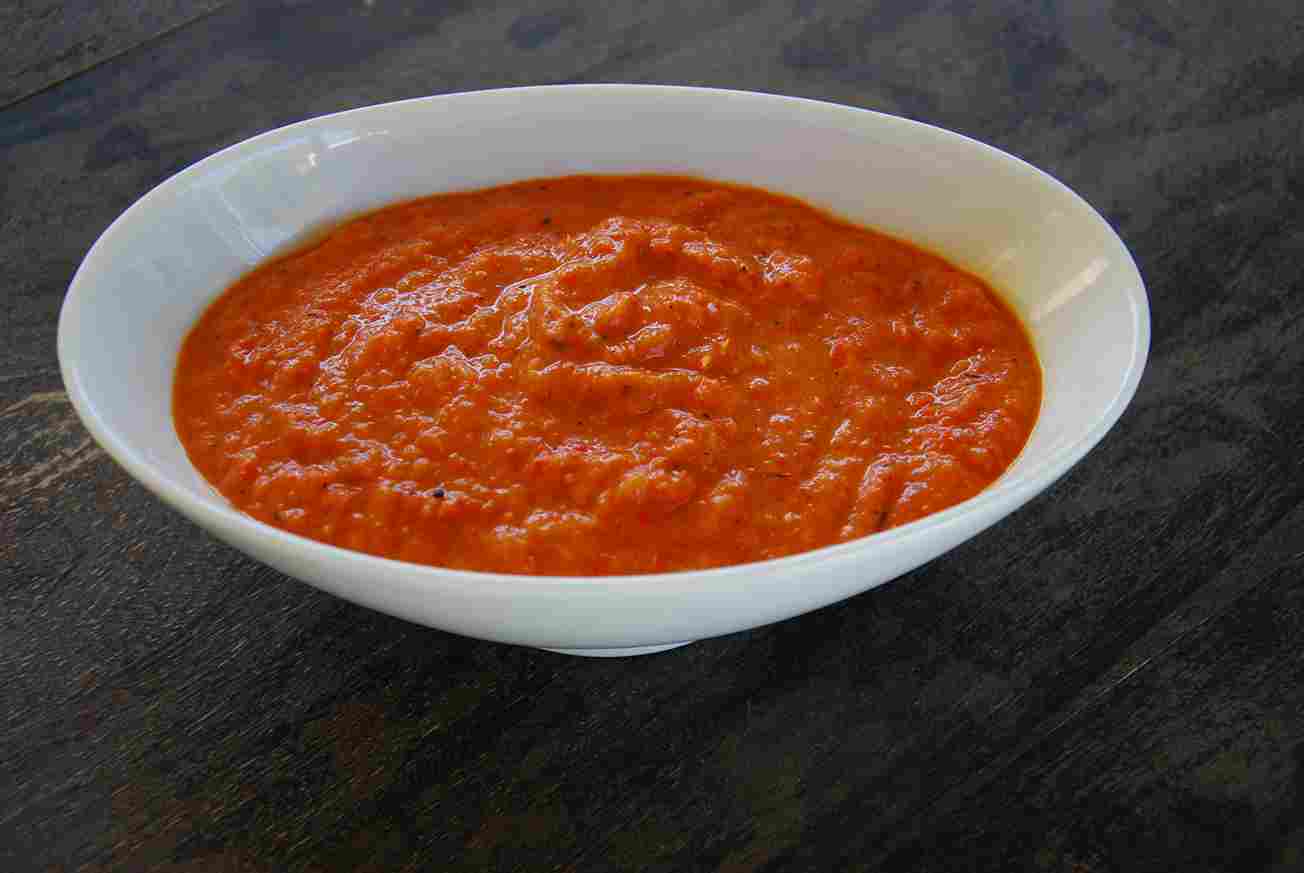 Red pepper puree