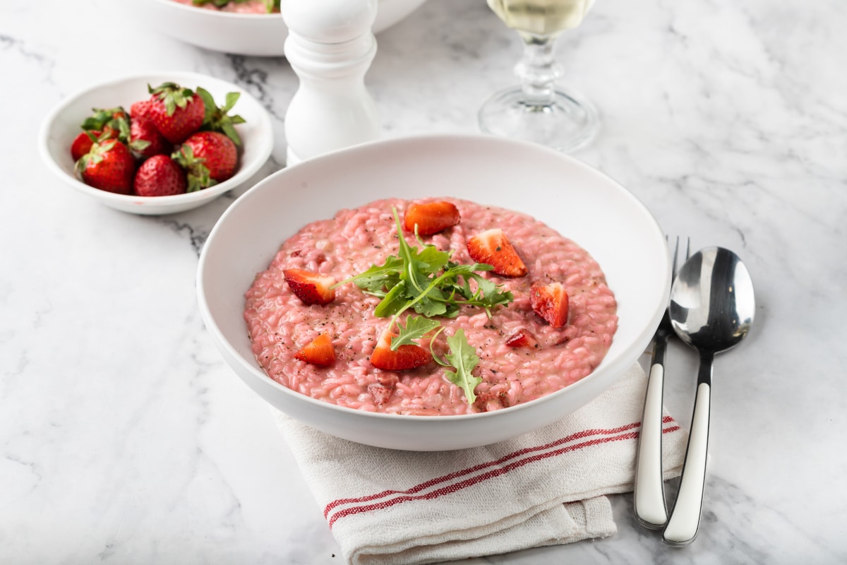 Strawberry Risotto