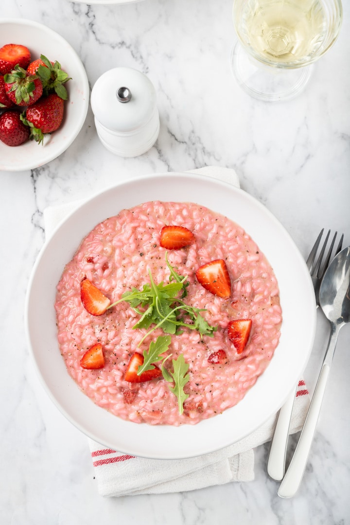 Strawberry Risotto