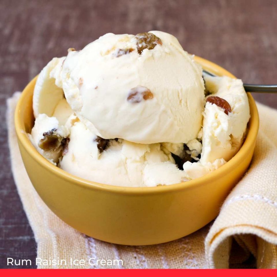 Rum Raisin Ice Cream