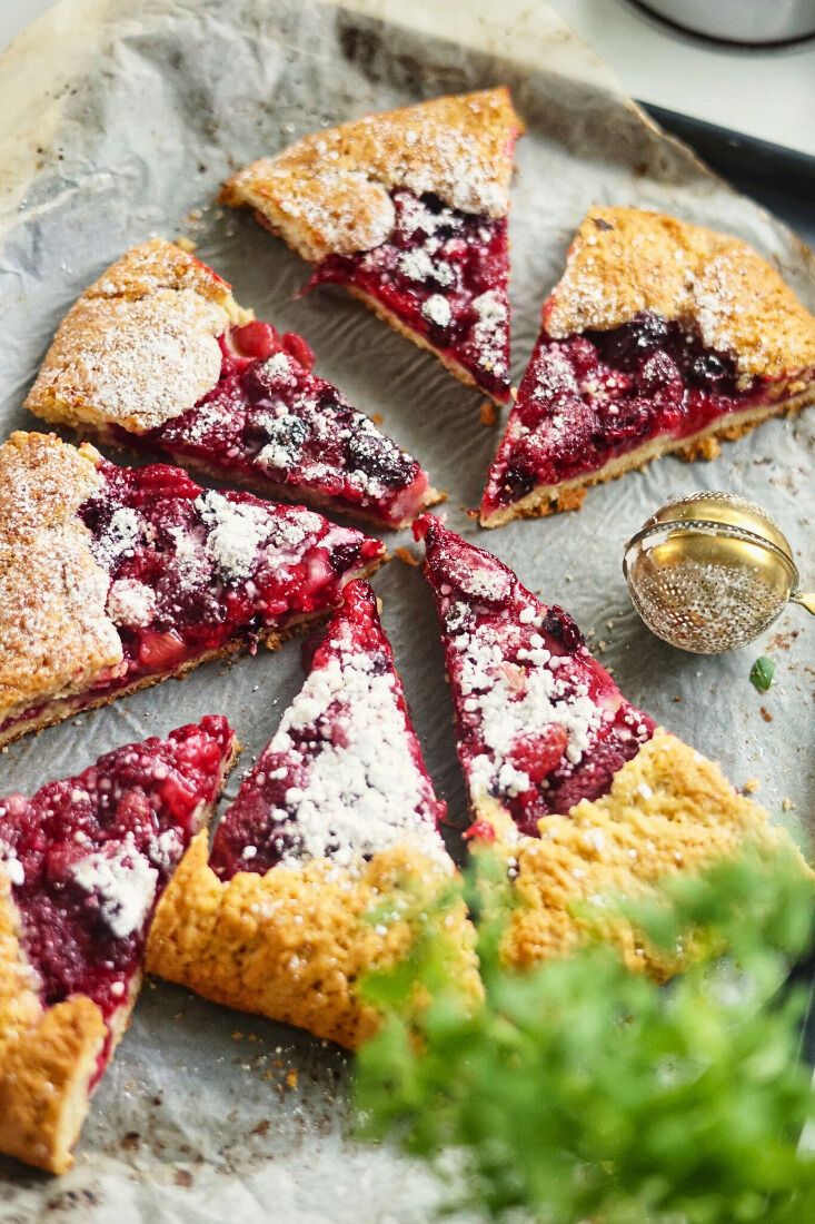 Rustic Mixed Berry Galette