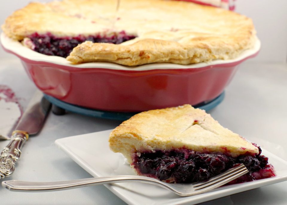 Saskatoon Berry Pie