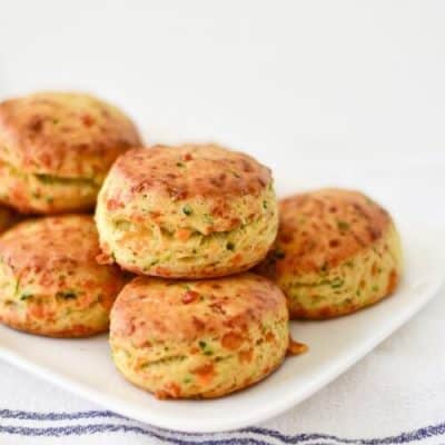 Scones with Cheddar and Chives