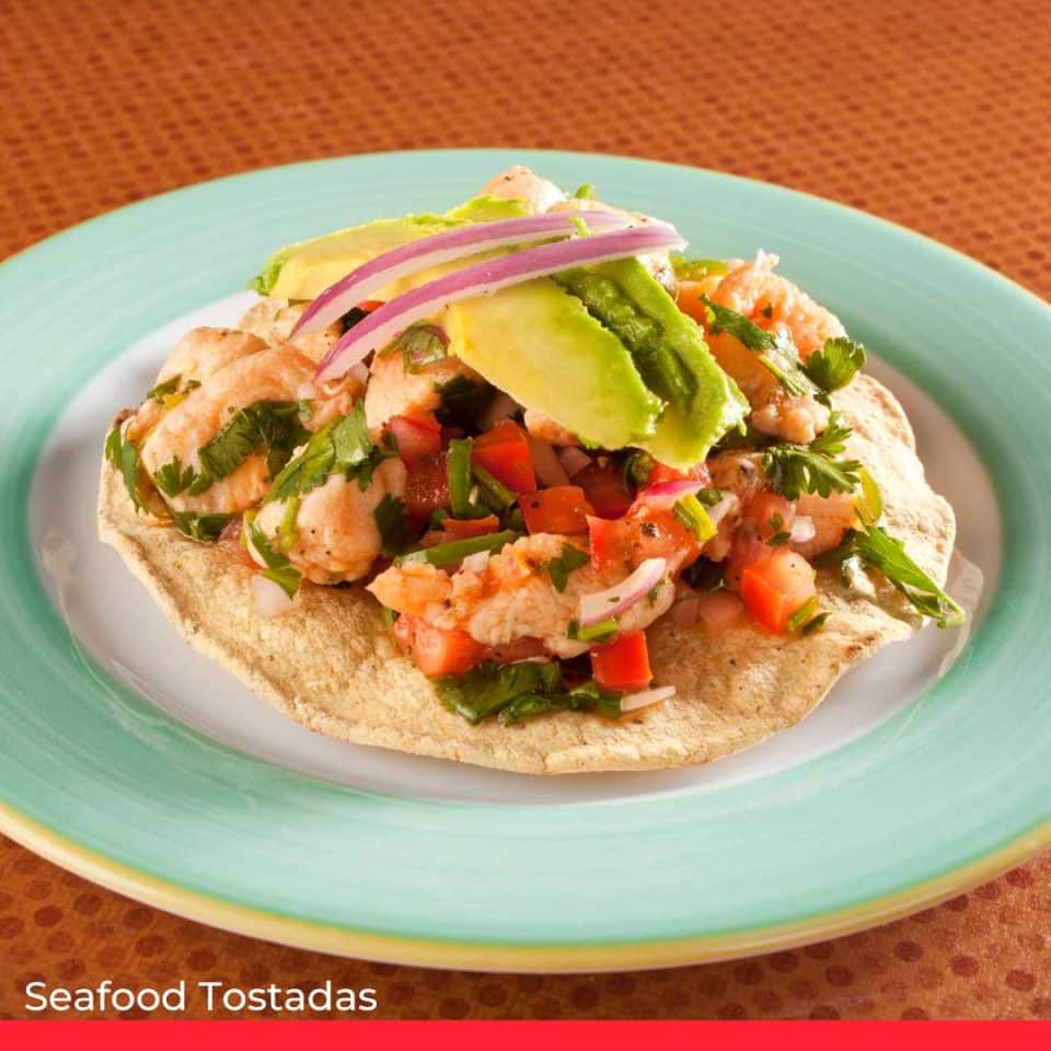 Seafood Tostadas