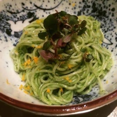 Shiso Pesto Somen Salad