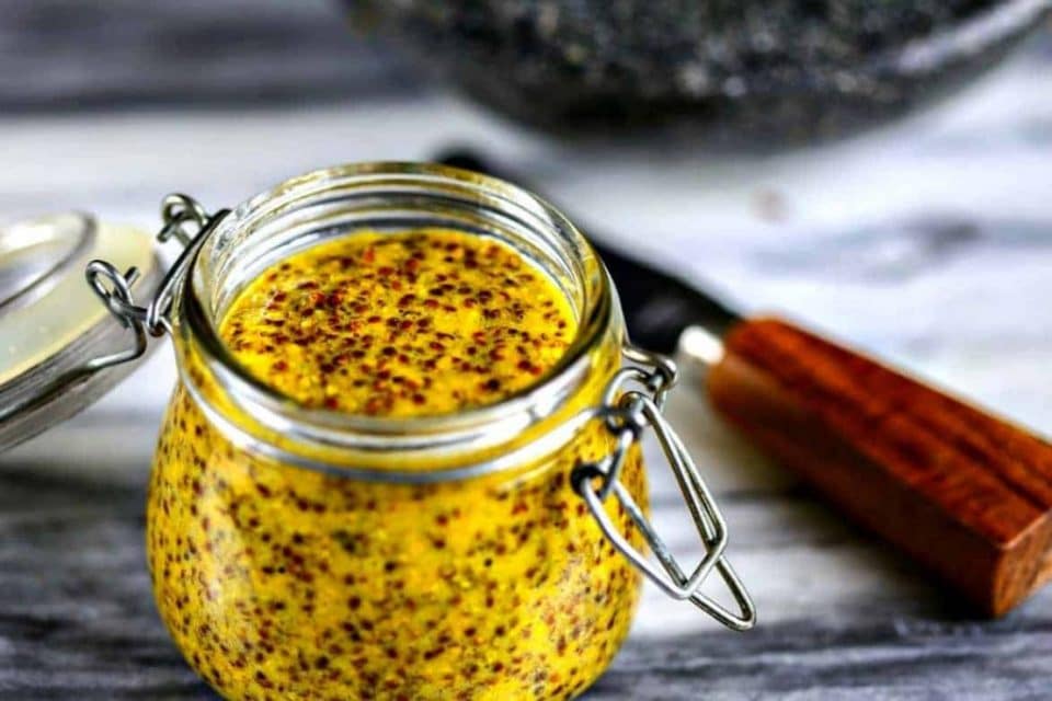 Stone-ground mustard