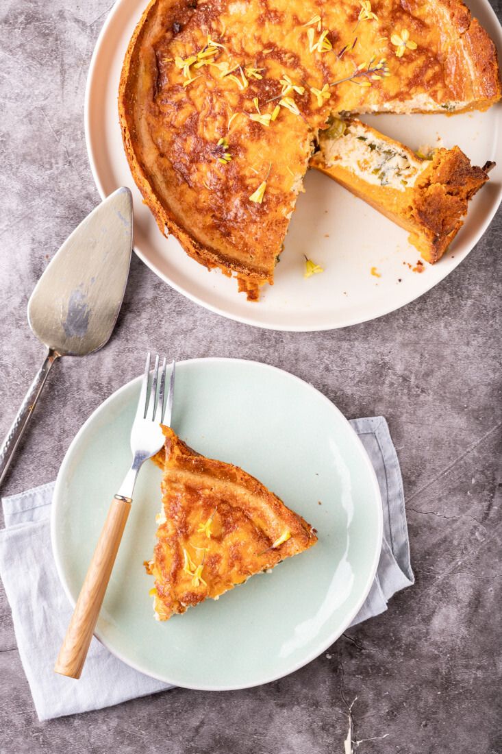 Savory Sweet Potato Pie