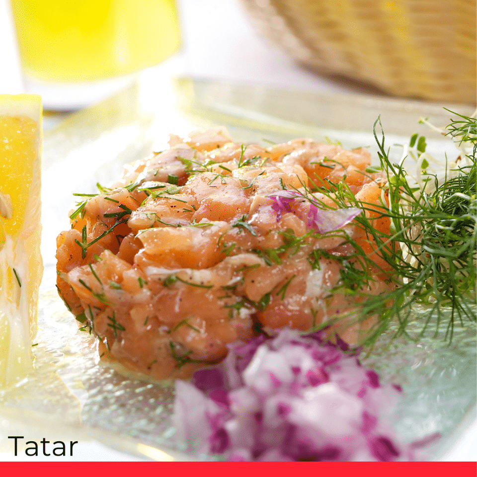 TATAR (raw minced beef meat)