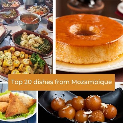 Top 20 dishes from Mozambique