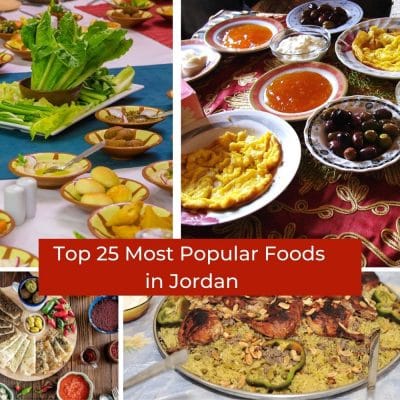 Top 25 Most Popular Foods in Jordan