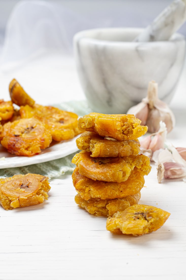 Tostones - Venezuelan Fried Green Plantains