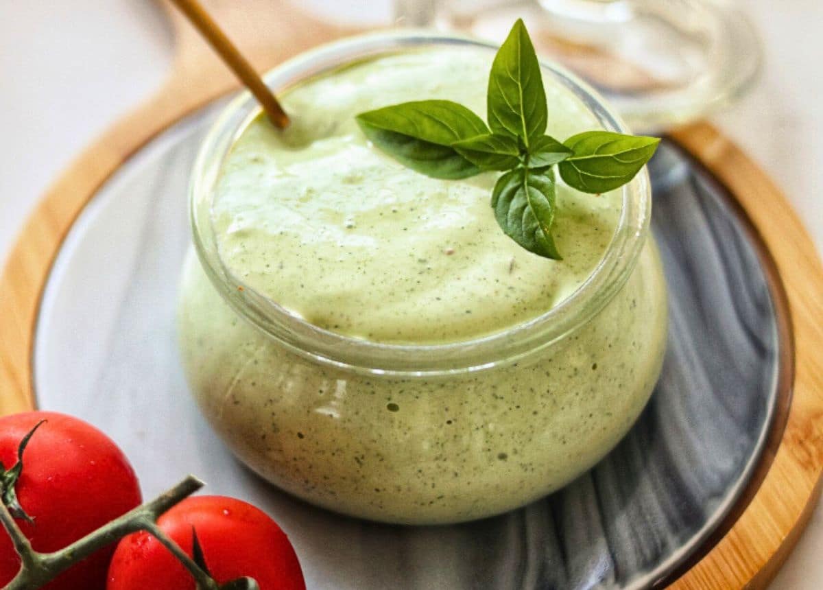 Whipped Feta with Greens