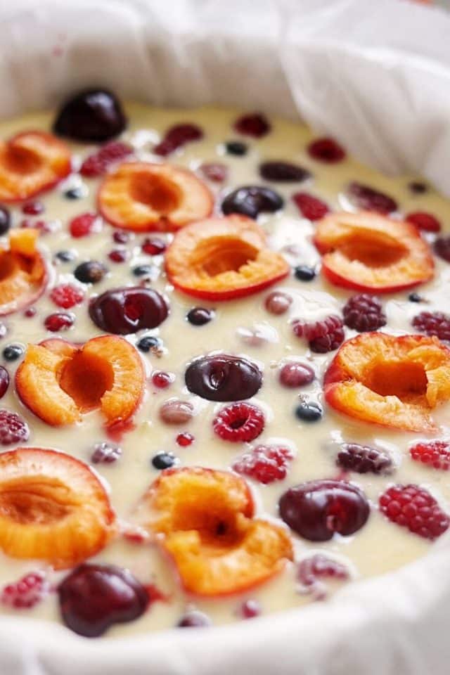 Yoghurt and Summer Fruit Tart