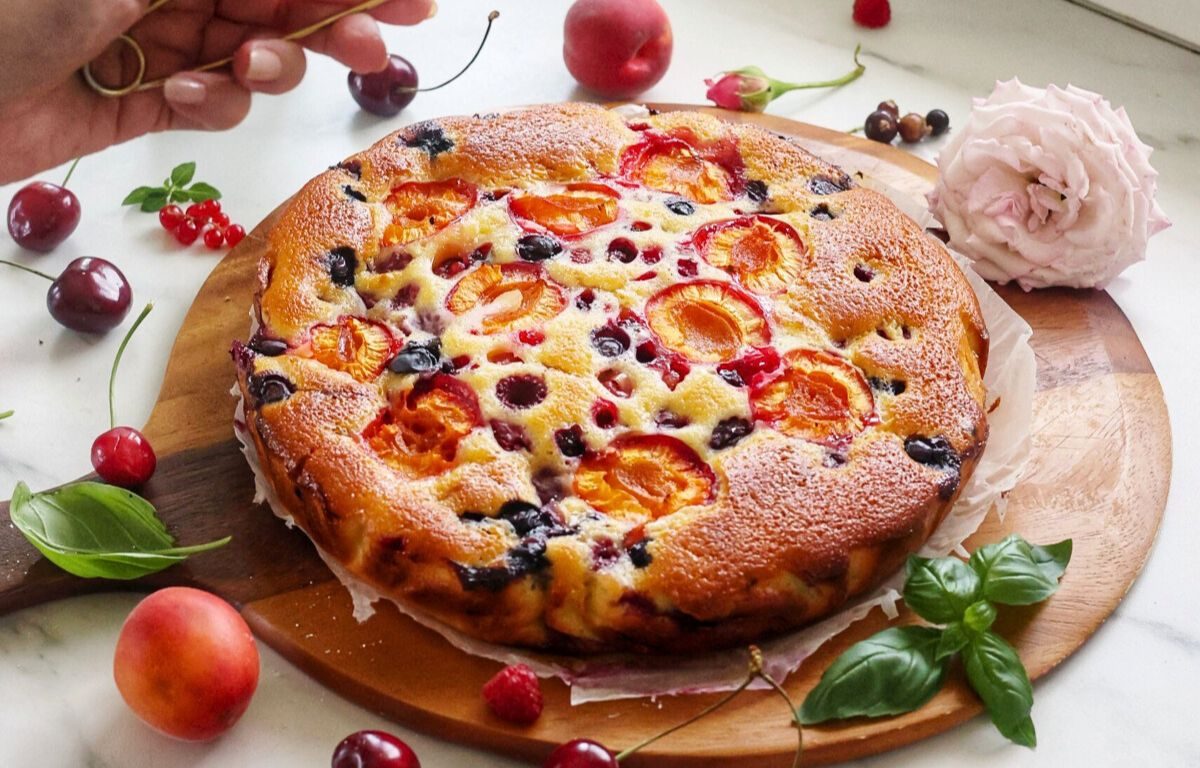 Yoghurt and Summer Fruit Tart